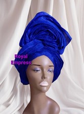 Aso-Oke African Headtie Auto