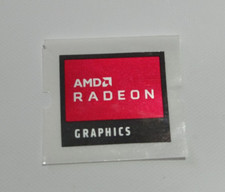 NOS GENUINE AMD RADEON GRAPHICS STICKER - UK SELLER