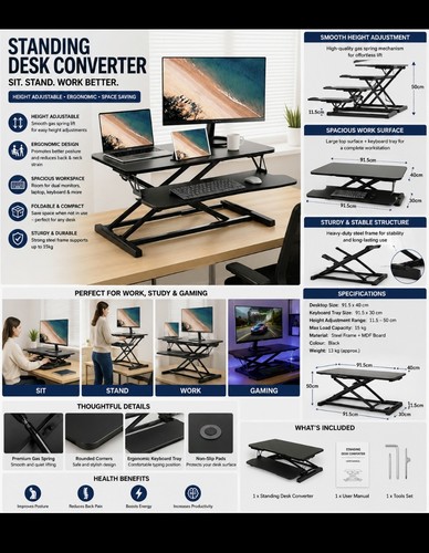 Transform any desk into - , a