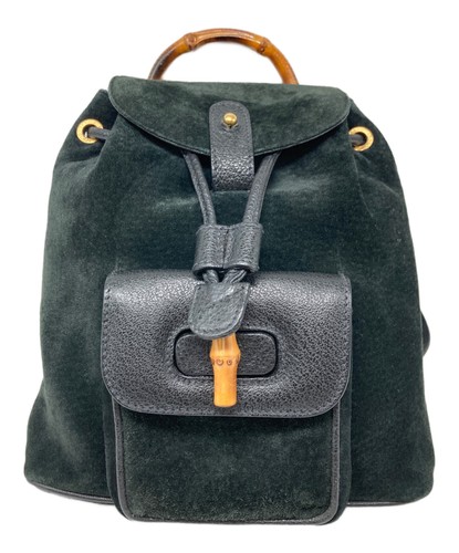 Gucci bamboo mini black - gucci,