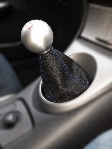 Gear gaiter with - gear, knob