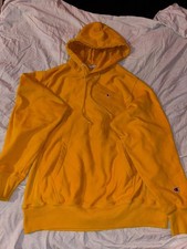 Champion hoodie mustard yellow
