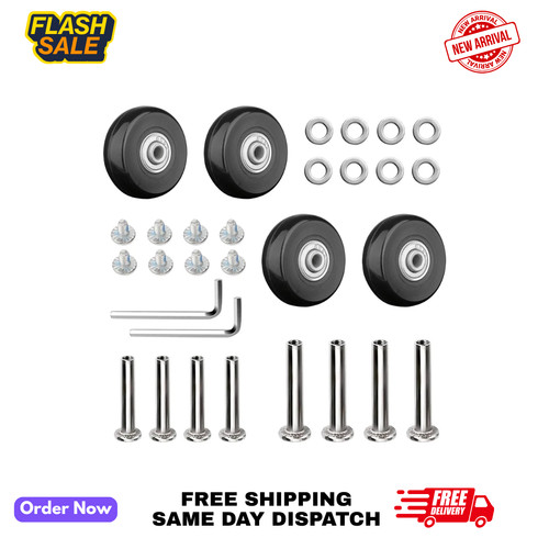 50x18mm luggage wheels set - luggage,