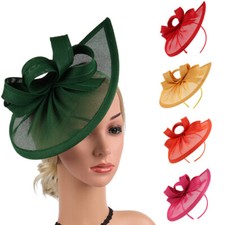 Large Fascinator Hat Women