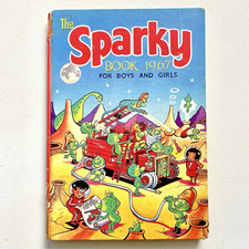 Sparky Book 1967 For Boys And Girls | Unclipped | Vintage Hardback Annual | Rare