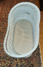 Antique White Wicker Rattan