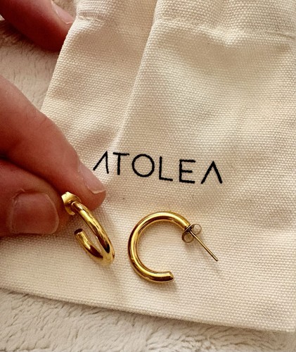 Atolea classic hoop earrings - atolea,