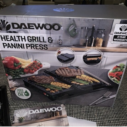 Daewoo health grill and panini - grill,