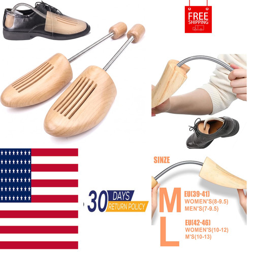 Shoe trees for men - men, cedar