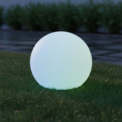 Color changing sphere light - changing,