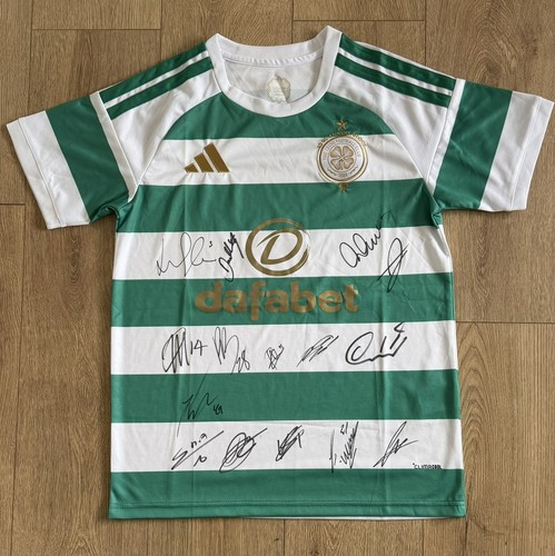 Signed celtic squad shirt - celtic,