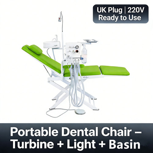 Portable folding dental chair - folding,