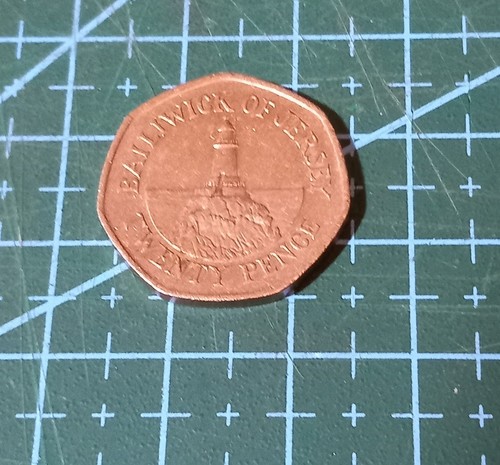 20p coin 1998 bailiwick - 20p,