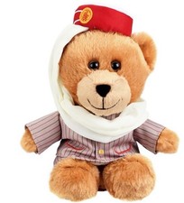 Emirates teddy bear in cabin