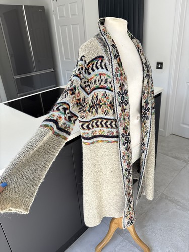 Roman longline cardigan - roman, size