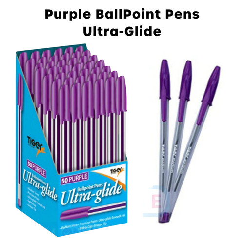 Cristal ballpoint purple - cristal,