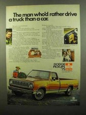 1975 Dodge Pickup Trucks Ad -