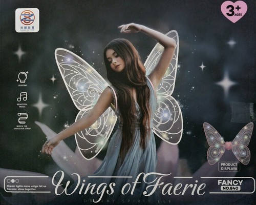 Electric angel wing flapping - angel,
