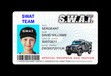 Personalised Child's Kids SWAT