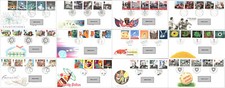 1990 1998 gb - gb, fdc