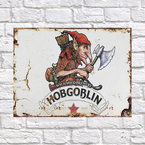Hobgoblin retro metal tin - hobgoblin,,
