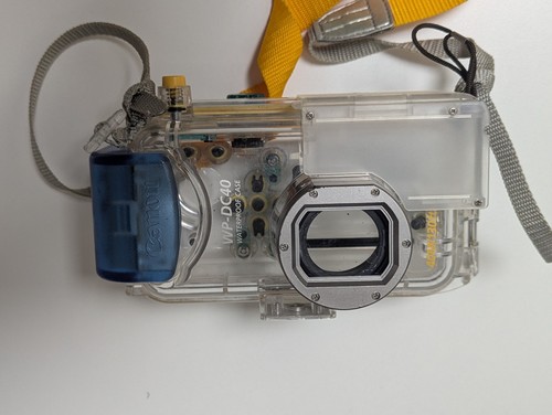 Canon dc40 underwater - canon, wp-dc40