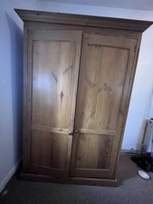 Antique Pine Wardrobe