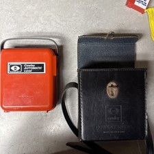 Vintage 1940's Cowley Automatic Level Original Leather Case 