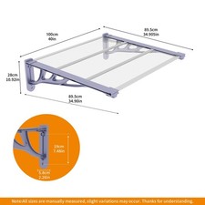 Porch awning canopy - canopy, door