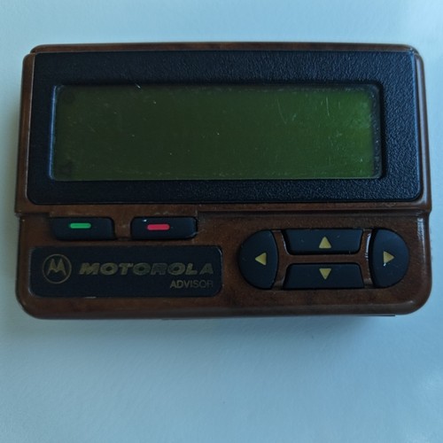 Rare wood motorola advisor - wood,