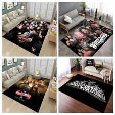3D WWE Wrestling Carpet Boys Rug Bathroom Bedroom Living room Floor Mat Doormat