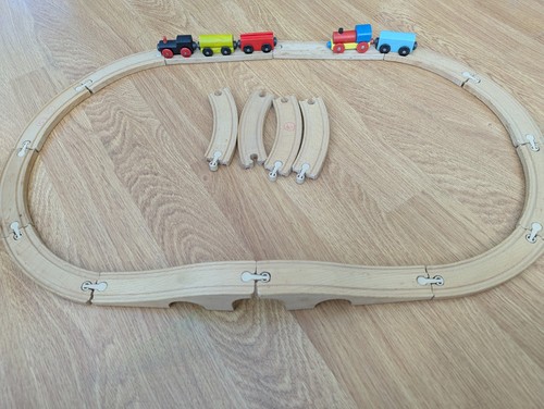 Wooden train set - train,