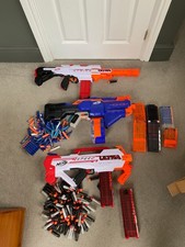 Nerf Gun Ultra Bundle - with batteries, cartridges, and bullets.