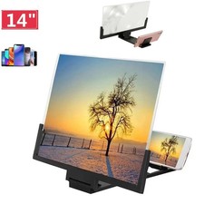 14" inch Mobile Phone Screen Magnifier TV Phone Screen Magnifying Enlarger Stand