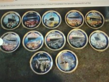 Vintage Titanic Brandford Exchange Plates Bundle X12  all with certificts
