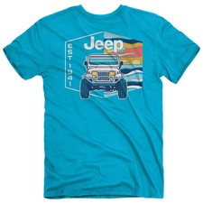 Jeep Wrangler YJ T-shirt retro