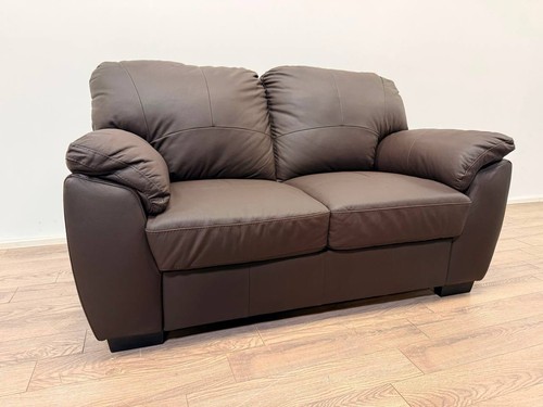 Milano brown top grain leather - top,