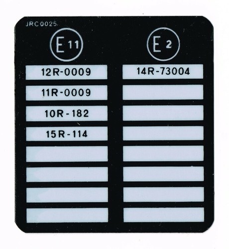 E11 patents label rover - label,