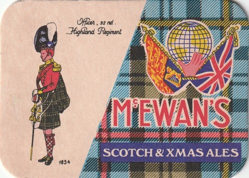Beer mat mcewans brewery - mcewans,