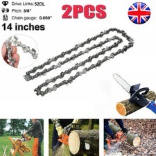 2X 14inch 52 Drive 3/8 Pitch