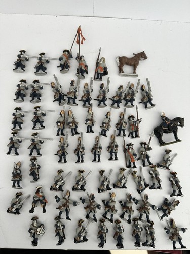 Lead soldier bundle 58 - lead,