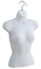 Plastic FEMALE TORSO HANGING
