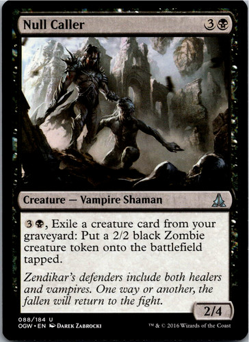 Null caller oath the - u, of