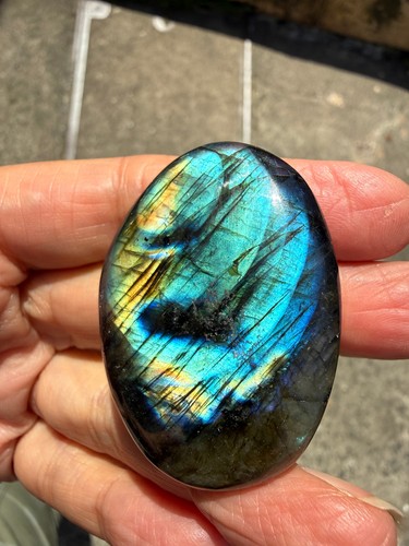 Labradorite crystal blue flash - labradorite,