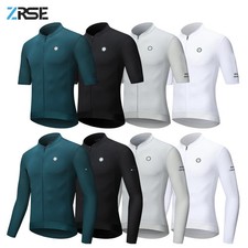 Men's Long Sleeve Cycling Jersey UPF 50+ Slim Fit Quick Dry MTB Road Bike Shirt