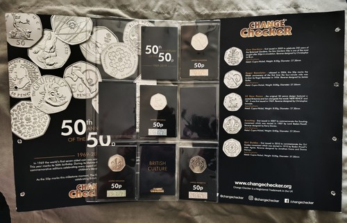 50th anniversary the 50p - of,