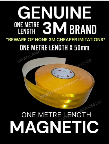 Magnetic reflective 50mm side - reflective,