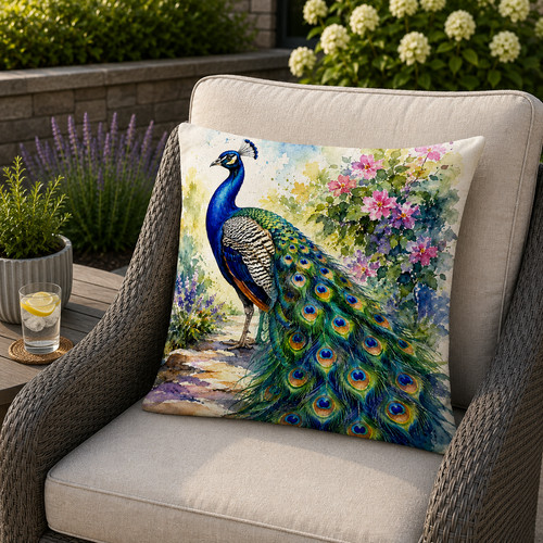 Luxury peacock faux suede - faux,