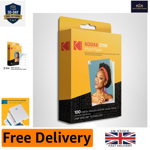 100 pack 2x3 inch kodak - kodak, zink
