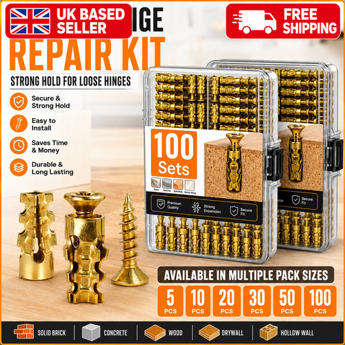 Short expansion screw set - short, for